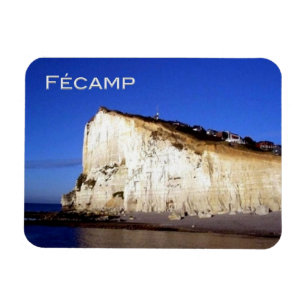 FR France - Normandy -  Fécamp - The Cliffs - Magnet