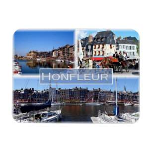 FR France - Normandy - Honfleur - Harbour - Magnet