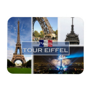 FR France - The Eiffel Tower Paris - Magnet