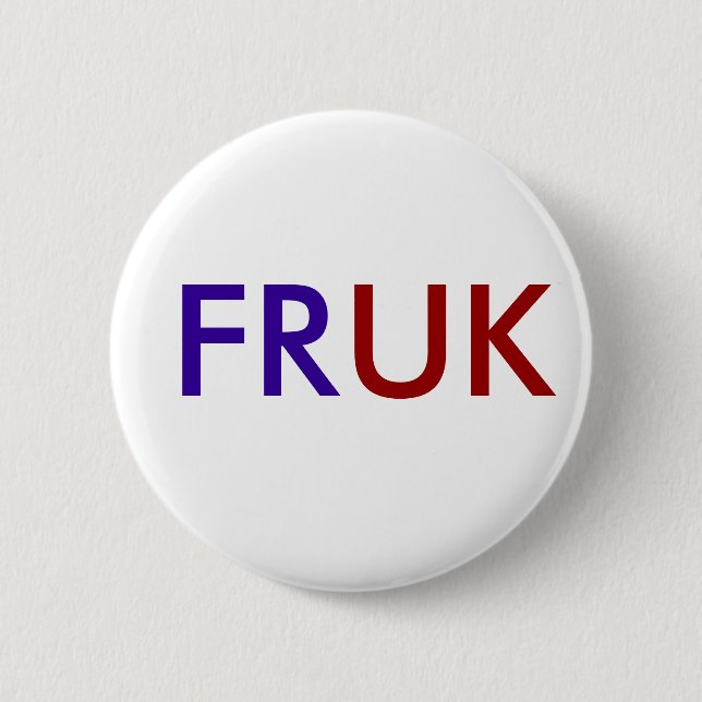 FR/UK 6 CM ROUND BADGE (Front)