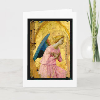 Fra Angelico Angel Christmas Greeting Card
