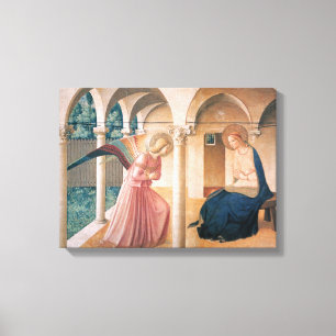 Fra Angelico- Annunciation Canvas Print