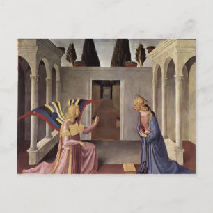 Fra Angelico- Annunciation Postcard