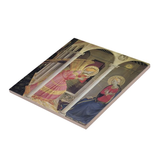 Fra Angelico- Annunciation Tile (Side)