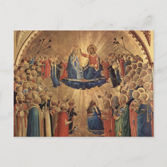 Fra Angelico Art Postcard (Front)