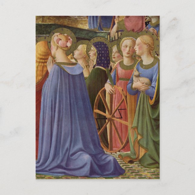 Fra Angelico Art Postcard (Front)