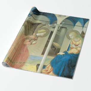 Fra Angelico (Guido Di Pietro) Annunciation Wrapping Paper