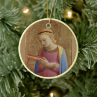 Fra Angelico Mary and Angel