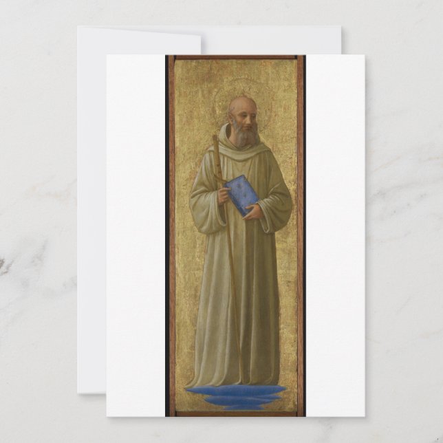 Fra Angelico - Saint Romuald Invitation (Front)