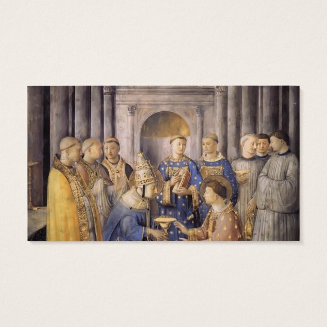 Fra Angelico- St. Peter Consacrates St. Lawrence (Back)
