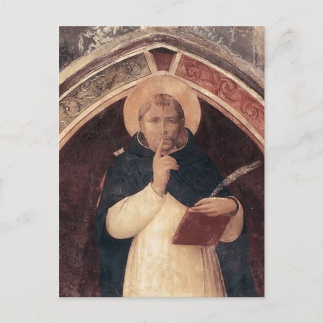 Fra Angelico- St. Peter Martyr Postcard (Front)