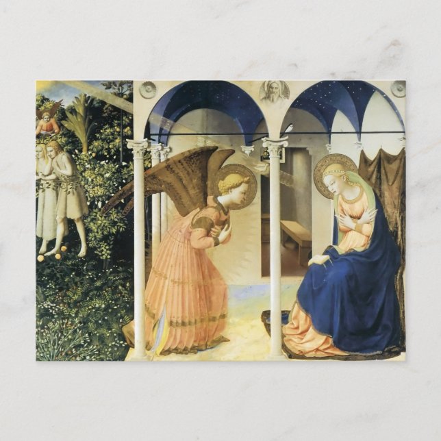 Fra Angelico The Annunciation Postcard (Front)