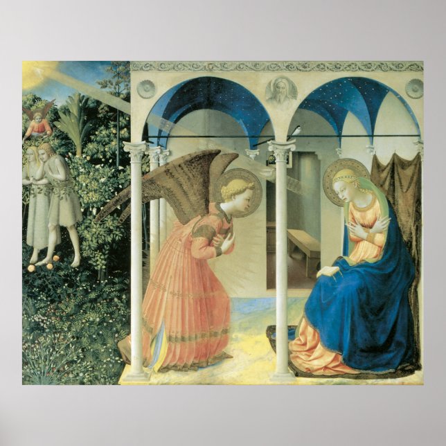 Fra Angelico - The Annunciation Poster (Front)