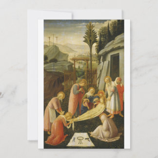 Fra Angelico - The Entombment of Christ Invitation