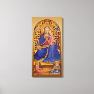 Fra Angelico Virgin of Humility CC0568 Canvas Print