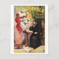 Fra Diavolo ~ The Great Magician Vintage Magic Act