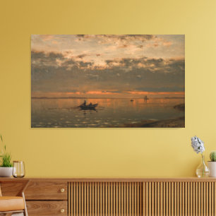 Fra Kristianiafjorden Canvas Print