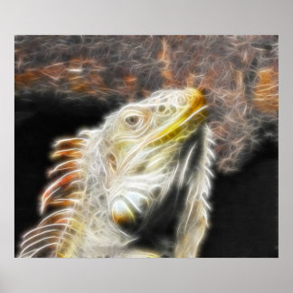 Fracguana Canvas Poster