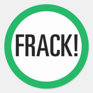 Frack! Classic Round Sticker