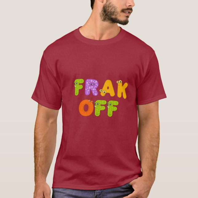 Fracking text T-Shirt (Front)