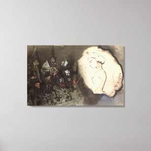 Fracta Juventus, 1864 Canvas Print