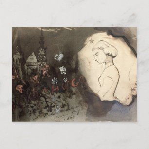 Fracta Juventus, 1864 Postcard