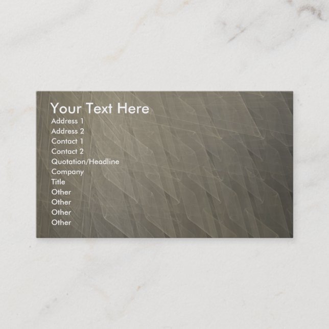 Fractal31 Business Card (Front)