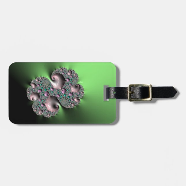 Fractal3 Luggage Tag (Front Horizontal)