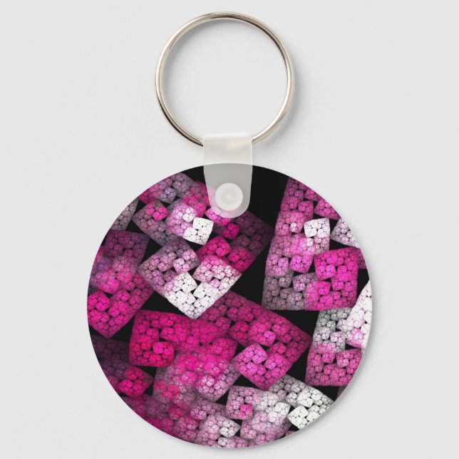 Fractal61 Key Ring (Front)