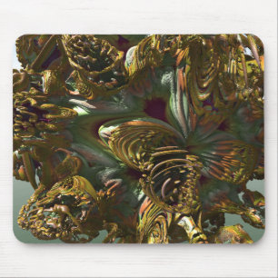 Fractal 3D Sci fi futuristic Hard Rock MP02 Mouse Pad