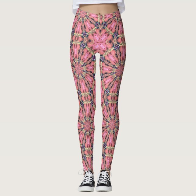 Fractal 45 Leggings (Front)