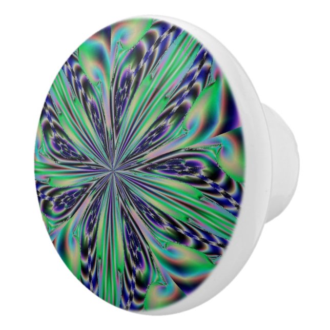 Fractal 5 Ceramic Knob (Right)