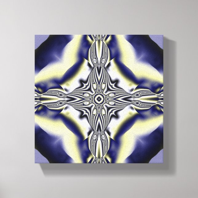 Fractal 62 Canvas Print (Front)