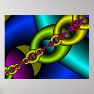 Fractal 663 poster