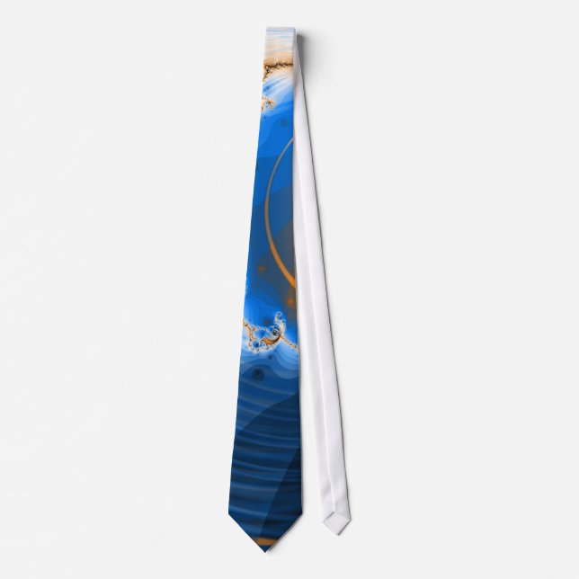 Fractal 925 tie (Front)