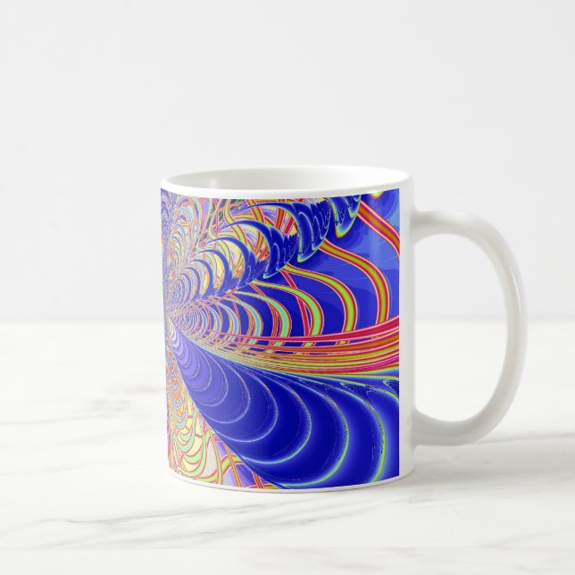 Fractal Abstract 061012d Coffee Mug (Right)
