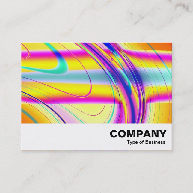 Fractal Abstract 061012f Business Card (Front)