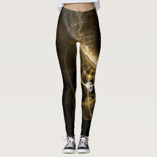 Fractal Abstract Background 2 Leggings
