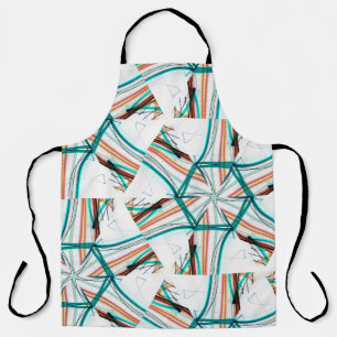 Fractal abstract background. Digital effects. Fest Apron
