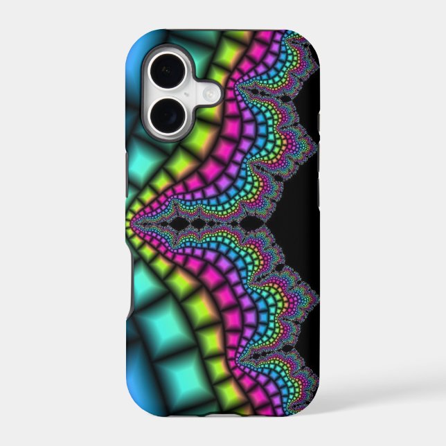 Fractal Abstract Colourful Fantasy Computer graphi (Back)