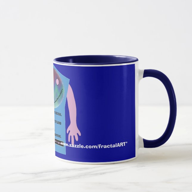 fractal addiction anagrams mug # 4 (Right)