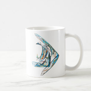 Fractal - Angelfish Coffee Mug