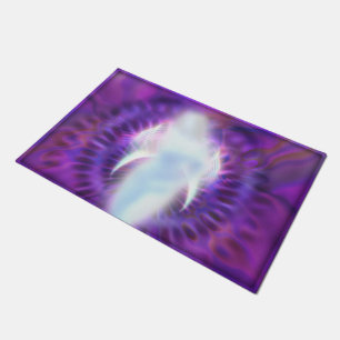 Fractal - Angels Light + your ideas Doormat