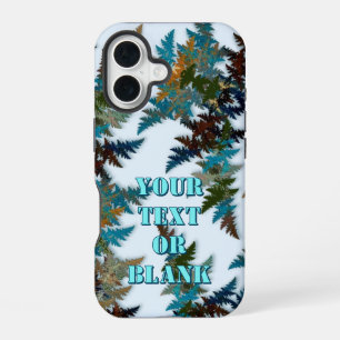 Fractal Arctic Camouflage iPhone 16 Case