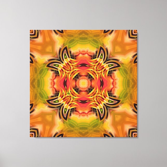 Fractal Art 15 Wrapped Canvas (Front)