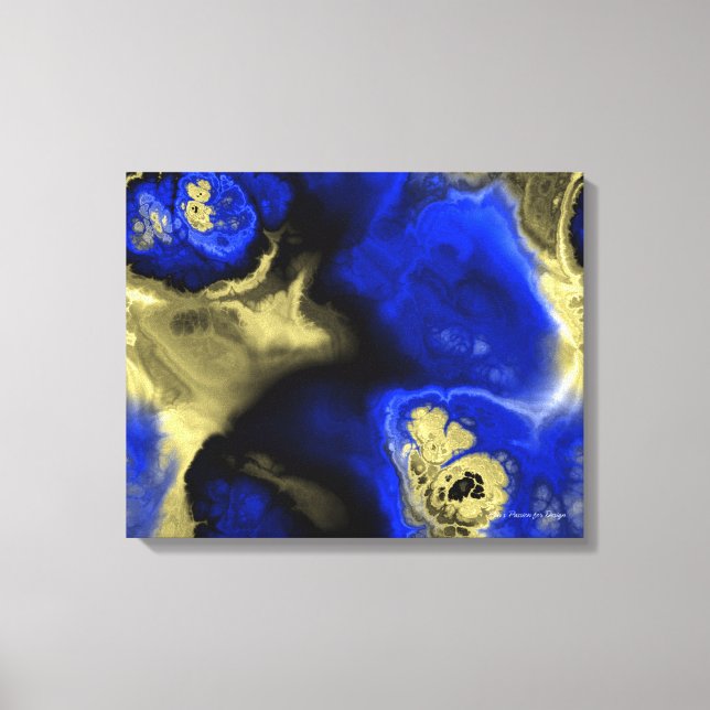 Fractal Art 1-2 Wrapped Canvas (Front)