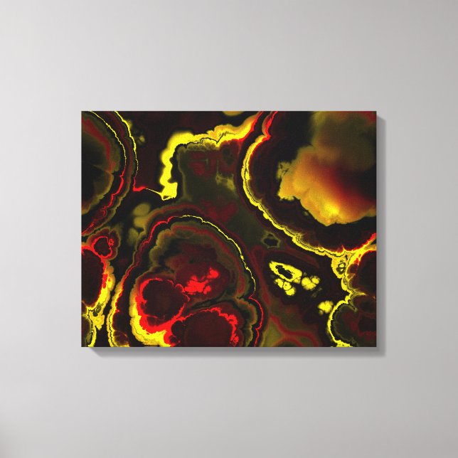 Fractal Art 1-3 Wrapped Canvas (Front)
