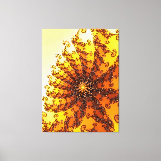Fractal Art 22 Wrapped Canvas (Front)
