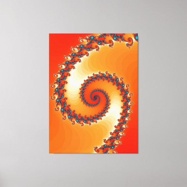 Fractal Art 26 Wrapped Canvas (Front)