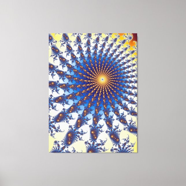 Fractal Art 27 Wrapped Canvas (Front)